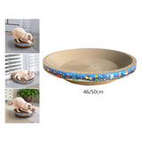 Maxbell Cardboard Cat Scratcher Bed Lounge for Indoor Cats Training Toy Playing Rest