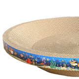 Maxbell Cardboard Cat Scratcher Bed Lounge for Indoor Cats Training Toy Playing Rest