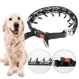 Maxbell Dog No Pull Collar Easy to Use Dog Choke Collar for Outdoor Training Walking 50cm Rubber Tip