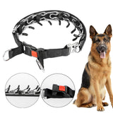 Maxbell Dog No Pull Collar Easy to Use Dog Choke Collar for Outdoor Training Walking 55cm Rubber Tip