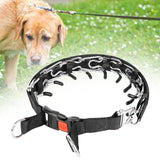 Maxbell Dog No Pull Collar Easy to Use Dog Choke Collar for Outdoor Training Walking 60cm Rubber Tip