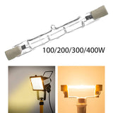 Maxbell Halogen Linear Light Bulb Dimmable 22-240V for Landscape Streetlight Ceiling 100W