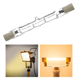 Maxbell Halogen Linear Light Bulb Dimmable 22-240V for Landscape Streetlight Ceiling 100W