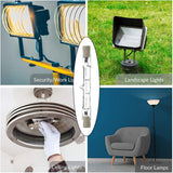 Maxbell Halogen Linear Light Bulb Dimmable 22-240V for Landscape Streetlight Ceiling 400W