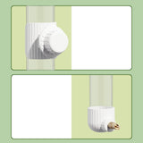 Maxbell Automatic Water Dispenser Leakproof Drinking Equipment Pet Bird Water Feeder White 220ml