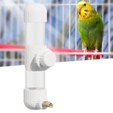 Maxbell Automatic Water Dispenser Leakproof Drinking Equipment Pet Bird Water Feeder White 220ml