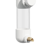 Maxbell Automatic Water Dispenser Leakproof Drinking Equipment Pet Bird Water Feeder White 280ml