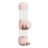 Maxbell Automatic Water Dispenser Leakproof Drinking Equipment Pet Bird Water Feeder Pink 220ml