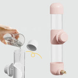 Maxbell Automatic Water Dispenser Leakproof Drinking Equipment Pet Bird Water Feeder Pink 280ml