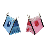 Maxbell Guinea Pig Hideaway Small Animal Tunnel for Hedgehogs Small Animal Beds Mice blue