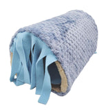 Maxbell Guinea Pig Hideout Habitats Small Animals Tunnel for Chinchilla Mice Ferrets Blue