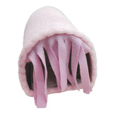 Maxbell Guinea Pig Hideout Habitats Small Animals Tunnel for Chinchilla Mice Ferrets Pink