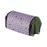 Maxbell Guinea Pig Hideout Warm Small Animal Tunnel for Hedgehogs Hamster Chinchilla Gray Stars