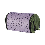 Maxbell Guinea Pig Hideout Warm Small Animal Tunnel for Hedgehogs Hamster Chinchilla Gray Stars