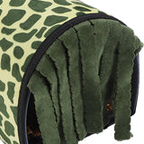 Maxbell Guinea Pig Hideout Warm Small Animal Tunnel for Hedgehogs Hamster Chinchilla Green