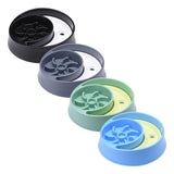 Maxbell Dog Slow Feeder Bowl Fashion Durable Dish Bowl for Puppy Pets Supplies black