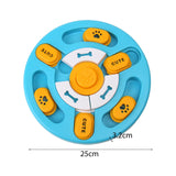 Maxbell Dog Treat Puzzle Toy Non Slip 25x3.2cm Brain Stimulation Pet Interactive Toy