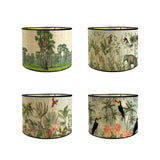 Maxbell Drum Lampshade E27 Handmade Bamboo Lamp Shades for Table Lamps Bedside Lamps Tree