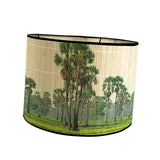 Maxbell Drum Lampshade E27 Handmade Bamboo Lamp Shades for Table Lamps Bedside Lamps Tree