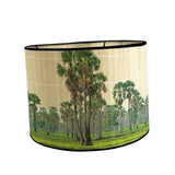 Maxbell Drum Lampshade E27 Handmade Bamboo Lamp Shades for Table Lamps Bedside Lamps Tree