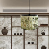 Maxbell Drum Lampshade E27 Handmade Bamboo Lamp Shades for Table Lamps Bedside Lamps Animals