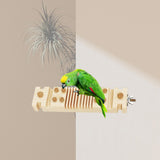 Maxbell Parrot Chewing Stopper Toy Exercise The Beak Parrot Cage Bite Toys for Birds Style A