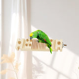 Maxbell Parrot Chewing Stopper Toy Exercise The Beak Parrot Cage Bite Toys for Birds Style A