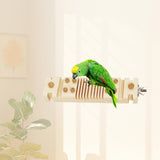 Maxbell Parrot Chewing Stopper Toy Exercise The Beak Parrot Cage Bite Toys for Birds Style A