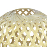 Maxbell Rattan Lampshade Chandelier Cover for Dining Room Kitchen Room