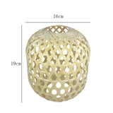 Maxbell Rattan Lampshade Chandelier Cover for Dining Room Kitchen Room