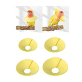 Maxbell Parrot Anti Bite Collar Parrot Neck Protective Collar for Budgies Budgerigar S