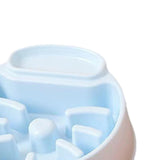 Maxbell Pet Dog Slow Feeder Bowl Fashion Dish Bowl for Kitten Kitty Pets Accessories blue