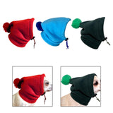 Maxbell Winter Pet Hat Costume Dog Warm Hat for Cat Small, Medium, Large Dogs Hiking red