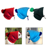 Maxbell Winter Pet Hat Costume Dog Warm Hat for Cat Small, Medium, Large Dogs Hiking red