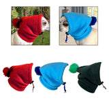 Maxbell Winter Pet Hat Costume Dog Warm Hat for Cat Small, Medium, Large Dogs Hiking red