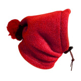 Maxbell Winter Pet Hat Costume Dog Warm Hat for Cat Small, Medium, Large Dogs Hiking red