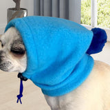 Maxbell Winter Pet Hat Costume Dog Warm Hat for Cat Small, Medium, Large Dogs Hiking blue