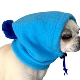 Maxbell Winter Pet Hat Costume Dog Warm Hat for Cat Small, Medium, Large Dogs Hiking blue