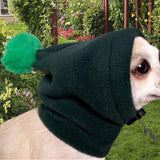 Maxbell Winter Pet Hat Costume Dog Warm Hat for Cat Small, Medium, Large Dogs Hiking green