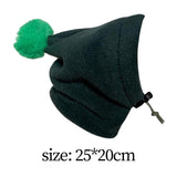 Maxbell Winter Pet Hat Costume Dog Warm Hat for Cat Small, Medium, Large Dogs Hiking green