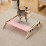 Maxbell Cat Window Perch Hanging Steady Pet Cats Perches Shelf for Cat Kittty Kitten pink gray