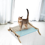 Maxbell Cat Window Perch Hanging Steady Pet Cats Perches Shelf for Cat Kittty Kitten gray blue