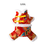 Maxbell Dog Chinese New Year Costume Dog Tang Costume for Cats Dogs Chinese New Year