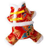 Maxbell Dog Chinese New Year Costume Dog Tang Costume for Cats Dogs Chinese New Year