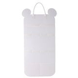 Maxbell Cat Teaser Toys Storage Bag Neatly Reusable Durable Pet Toy Storage Solution White