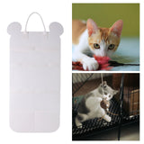 Maxbell Cat Teaser Toys Storage Bag Neatly Reusable Durable Pet Toy Storage Solution White