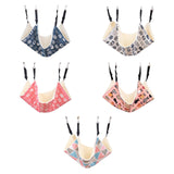 Maxbell Cat Hammock Bed Breathable Leisure 58x48cm for Indoor Cats Chinchilla Ferret blue