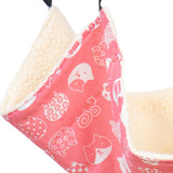 Maxbell Cat Hammock Bed Breathable Leisure 58x48cm for Indoor Cats Chinchilla Ferret red