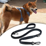 Maxbell Dog Seat Belt Dog Car Restraints Harness Seatbelt for Pets Shock Attenuation Black