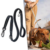 Maxbell Dog Seat Belt Dog Car Restraints Harness Seatbelt for Pets Shock Attenuation Black